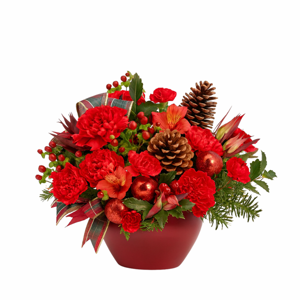 Caroling in the Snow