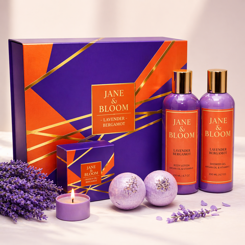 Spa Gift Set: A Date Escape to Provence — Lavender & Bergamot