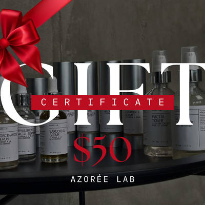 Azorée Lab Gift Certificate – $50 Gift Card