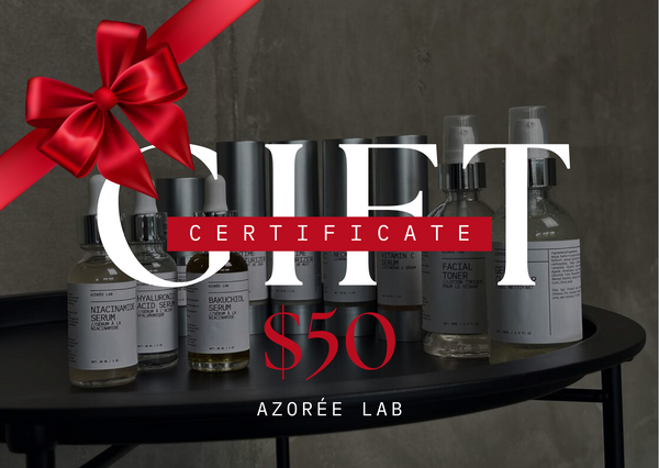 Azorée Lab Gift Certificate – $50 Gift Card