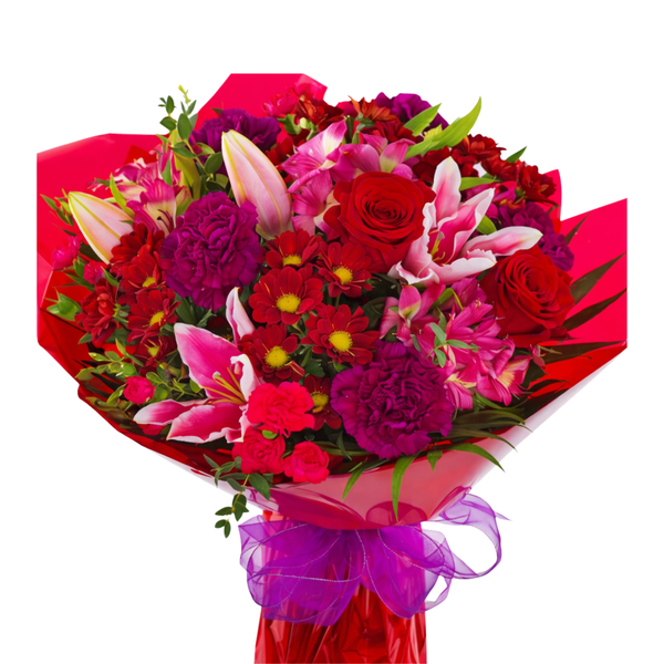 Sweet Red Rose Mixed Bouquet